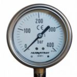 گیج فشار 0_400 بار اتصال از زیر نوافیما MODEL: MGS18.2.5