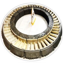 2nd Stage Nozzle for GE MS6001 B - Image 3