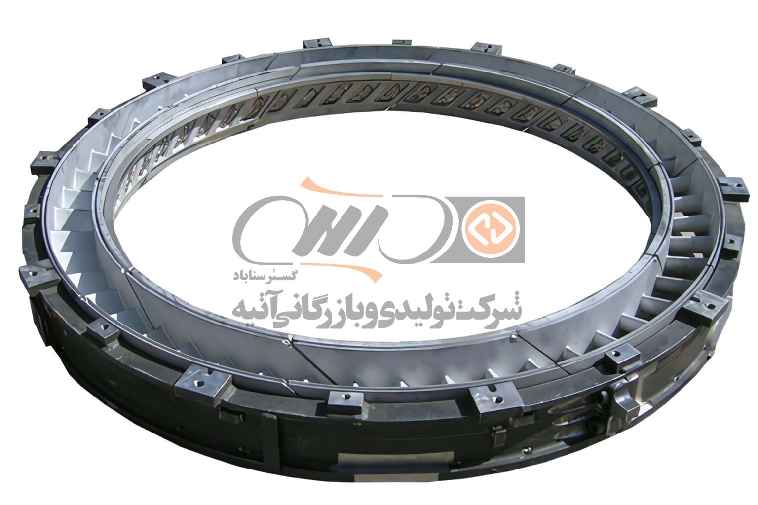 نازل ردیف ۱ برای توربین فریم ۵ GE
