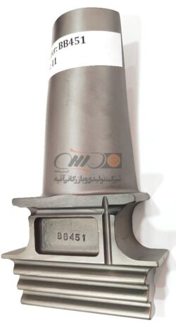 پره متحرک ردیف اول برای توربین فریم ۵ GE